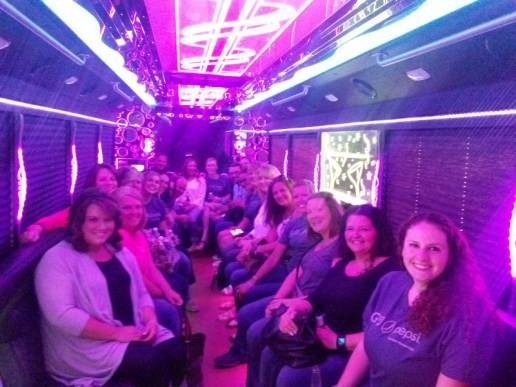 Luxury limousine service by transportlinehub.xyz featuring satisfied customers celebrating memorable moments.